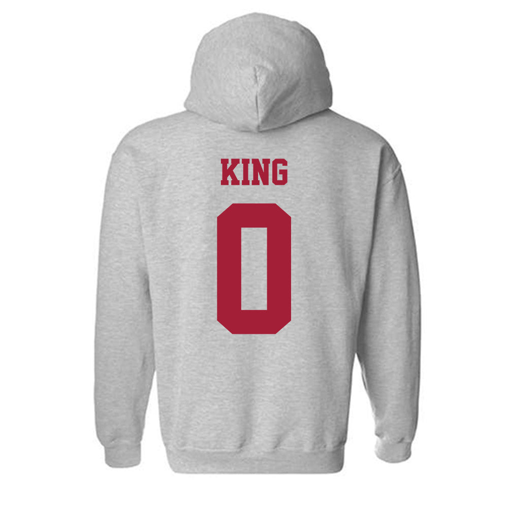 Oklahoma - NCAA Women's Volleyball : Mari King - Classic Shersey Hooded Sweatshirt-1