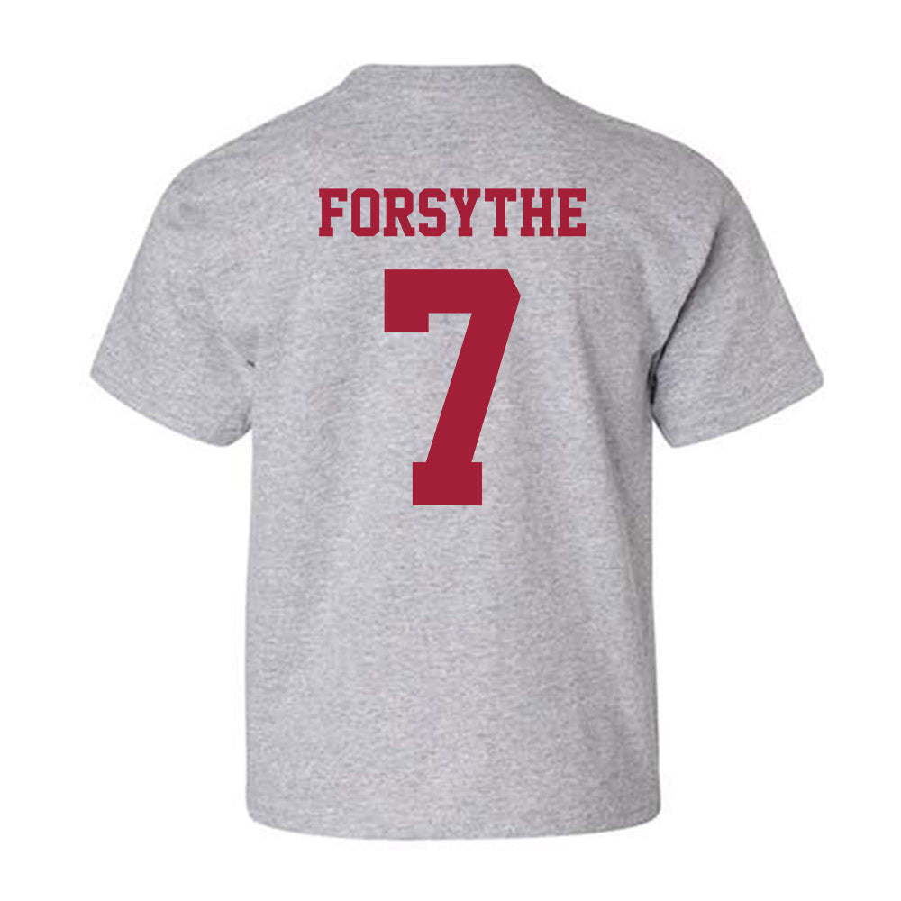 Oklahoma - NCAA Men's Basketball : Dayton Forsythe - Classic Shersey Youth T-Shirt-1