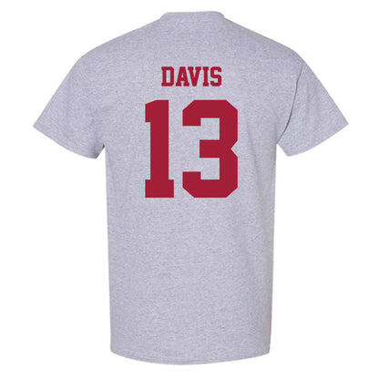 Oklahoma - NCAA Men's Basketball : Tae Davis - Classic Shersey T-Shirt-1