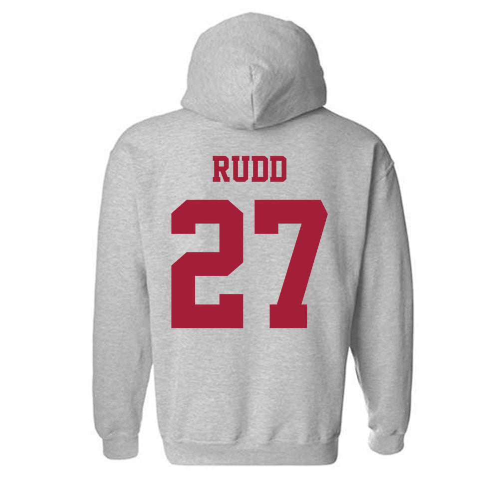 Oklahoma - NCAA Football : Trace Rudd - Classic Shersey Hooded Sweatshirt-1