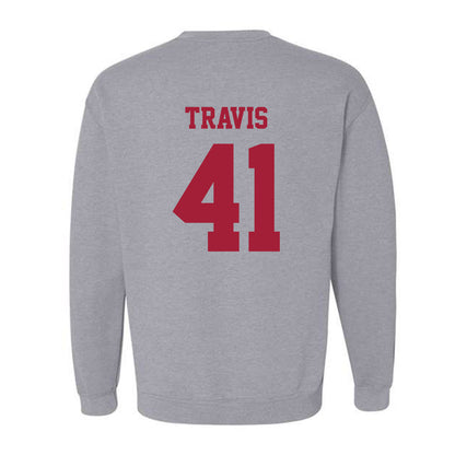 Oklahoma - NCAA Football : Barrett Travis - Classic Shersey Crewneck Sweatshirt-1