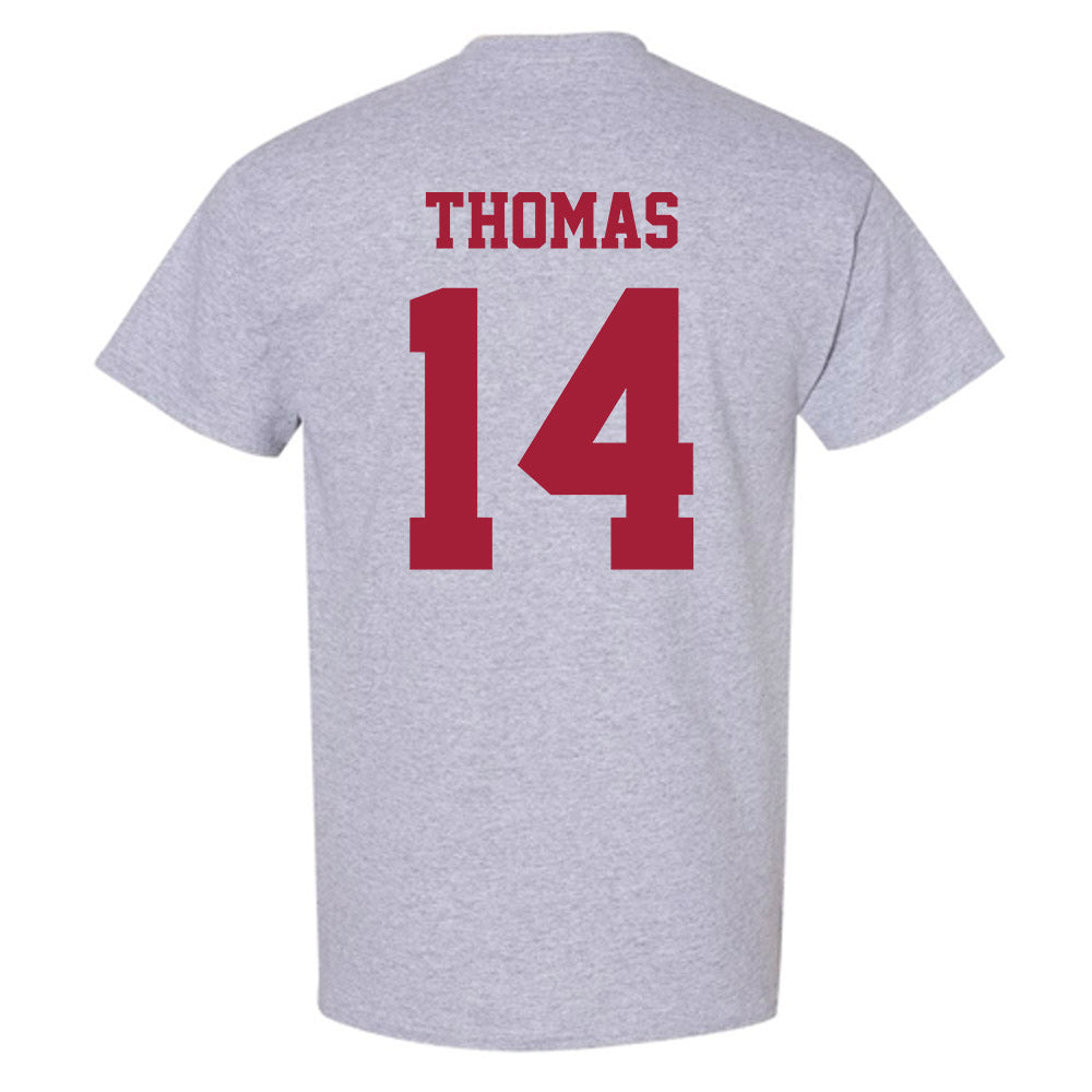 Oklahoma - NCAA Football : Elijah Thomas - Classic Shersey T-Shirt-1
