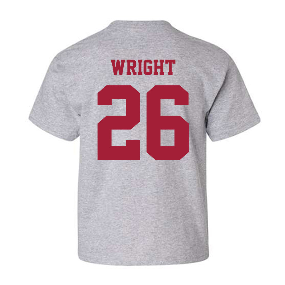 Oklahoma - NCAA Women's Soccer : Olivia Wright - Classic Shersey Youth T-Shirt-1