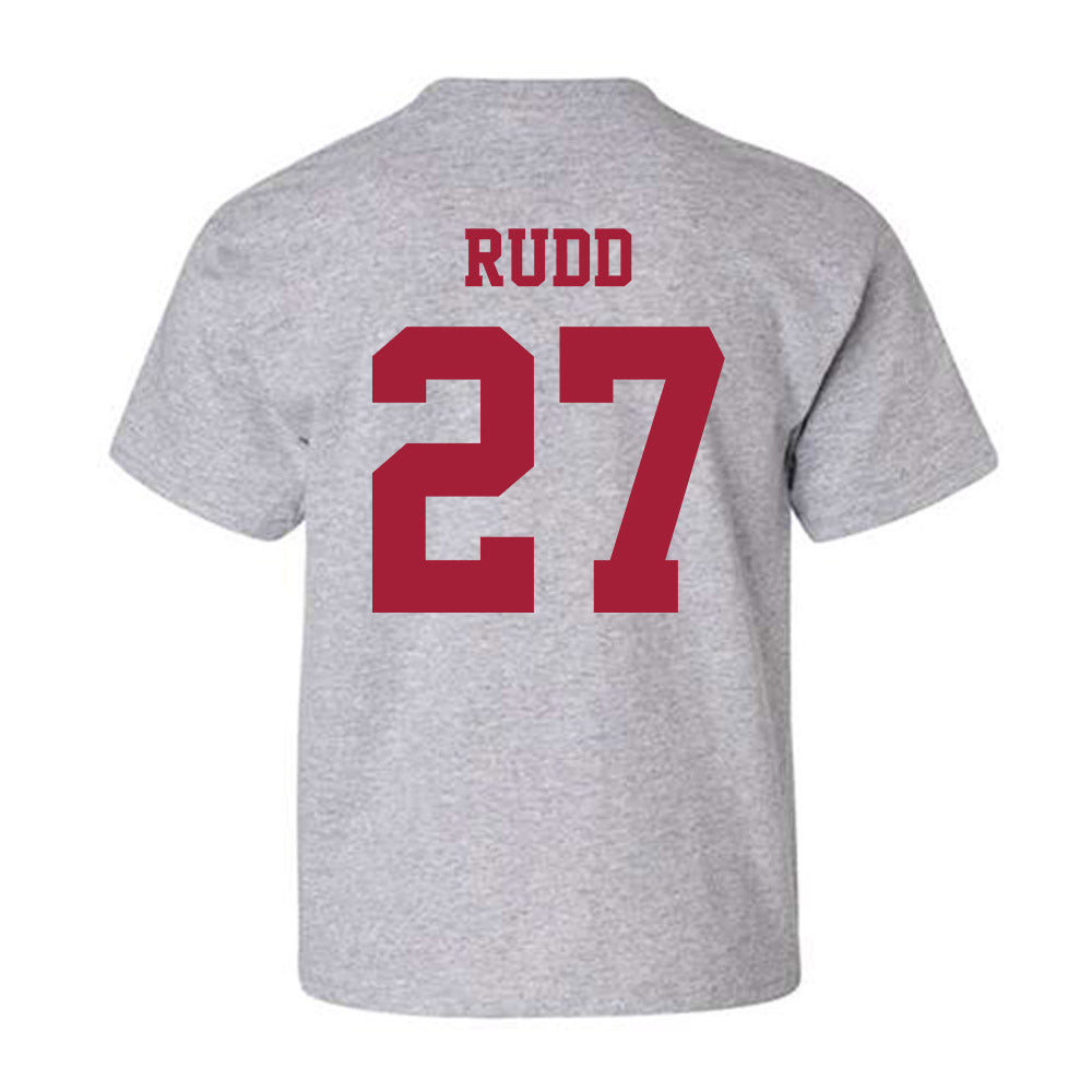 Oklahoma - NCAA Football : Trace Rudd - Classic Shersey Youth T-Shirt-1