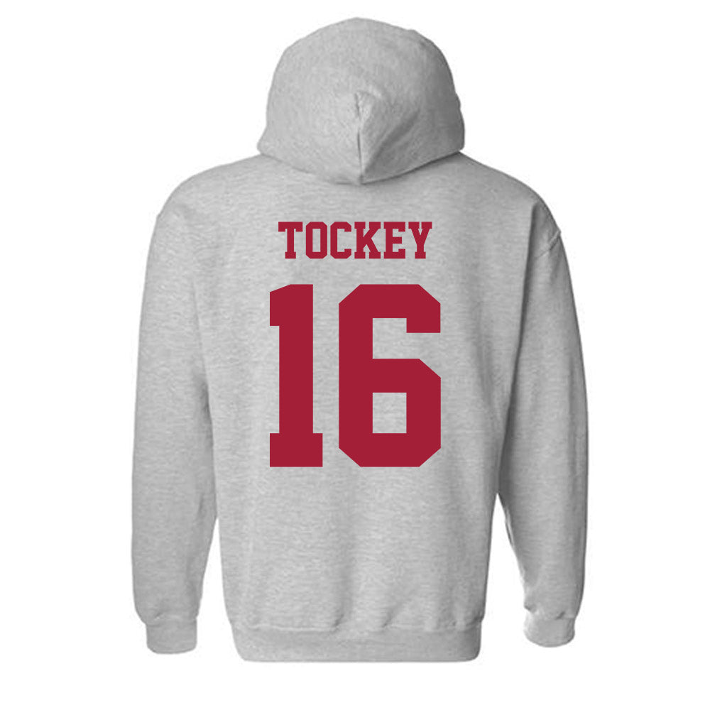 Oklahoma - NCAA Baseball : Dayton Tockey - Classic Shersey Hooded Sweatshirt-1