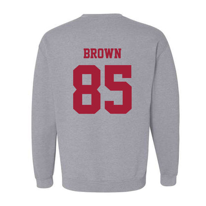 Oklahoma - NCAA Football : Trey Brown - Classic Shersey Crewneck Sweatshirt-1