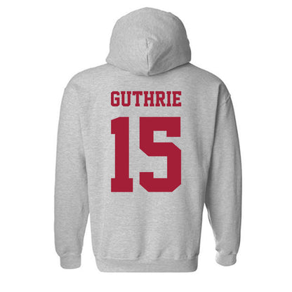 Oklahoma - NCAA Women's Soccer : Aly Guthrie - Classic Shersey Hooded Sweatshirt-1