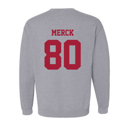 Oklahoma - NCAA Football : Eli Merck - Classic Shersey Crewneck Sweatshirt-1