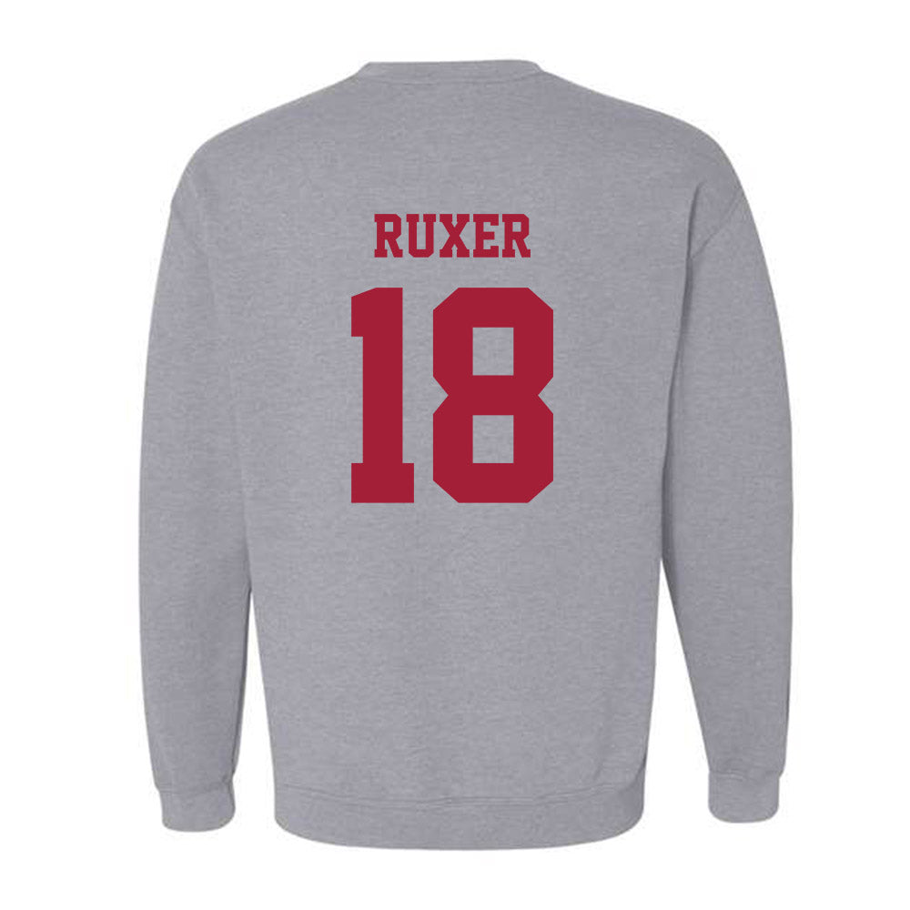 Oklahoma - NCAA Football : Tyler Ruxer - Classic Shersey Crewneck Sweatshirt-1