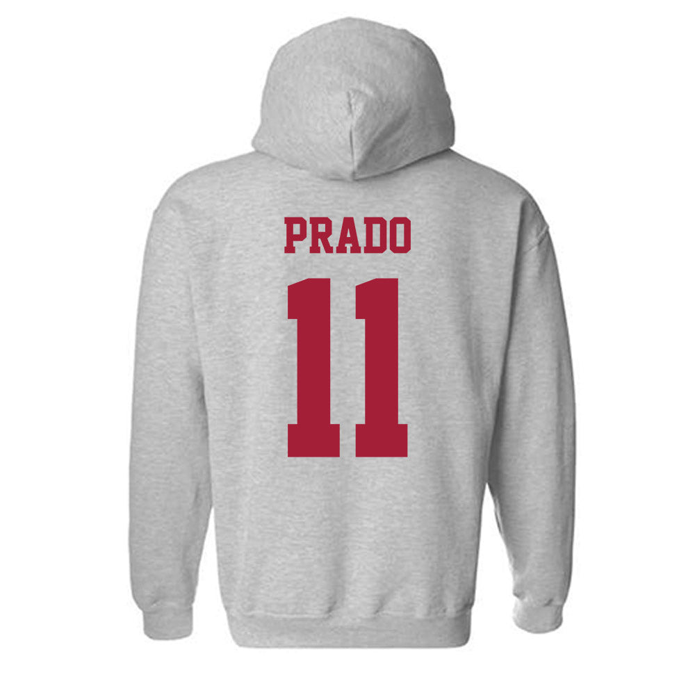 Oklahoma - NCAA Baseball : Gerardo Prado - Classic Shersey Hooded Sweatshirt-1