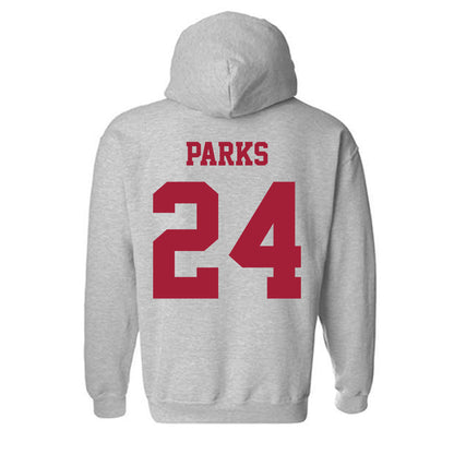 Oklahoma - NCAA Women's Basketball : Keeley Parks - Classic Shersey Hooded Sweatshirt-1