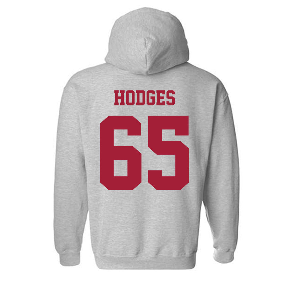 Oklahoma - NCAA Football : Ace Hodges - Classic Shersey Hooded Sweatshirt-1