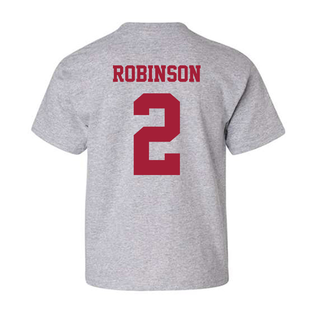 Oklahoma - NCAA Football : Omarion Robinson - Classic Shersey Youth T-Shirt-1