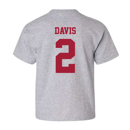 Oklahoma - NCAA Baseball : Myles Davis - Classic Shersey Youth T-Shirt-1
