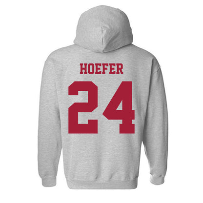 Oklahoma - NCAA Women's Soccer : Natalie Hoefer - Classic Shersey Hooded Sweatshirt-1