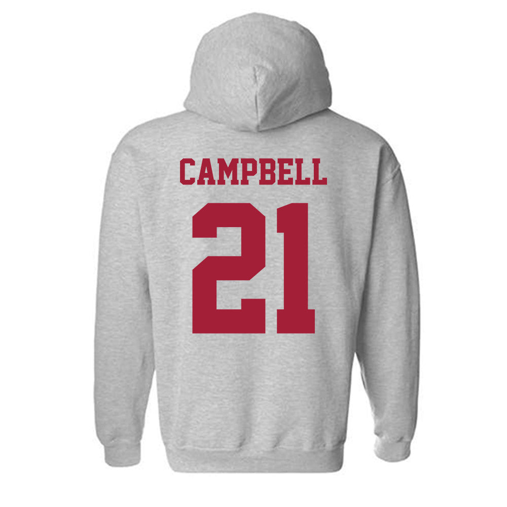 Oklahoma - NCAA Women's Soccer : Kendall Campbell - Classic Shersey Hooded Sweatshirt-1