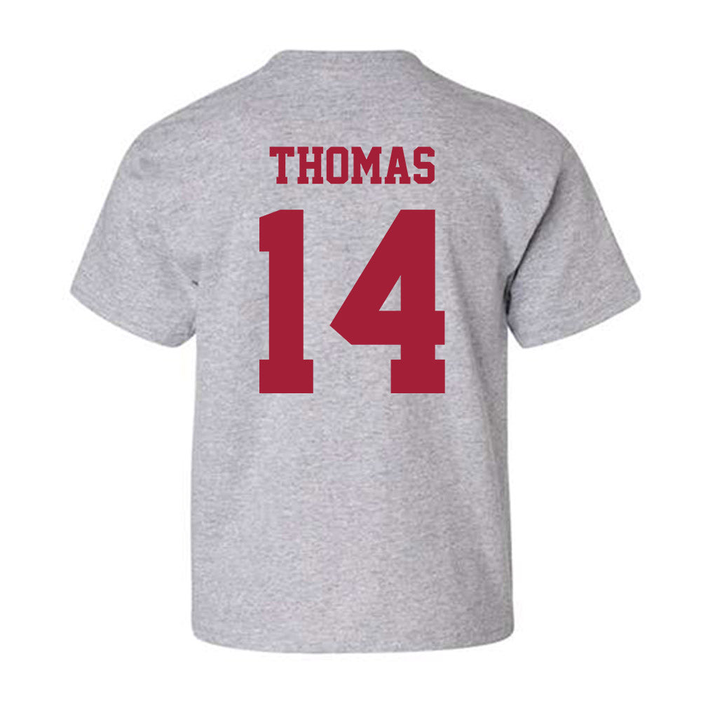 Oklahoma - NCAA Football : Elijah Thomas - Classic Shersey Youth T-Shirt-1
