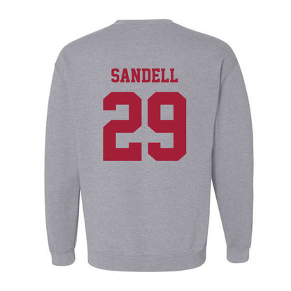 Oklahoma - NCAA Football : Tate Sandell - Classic Shersey Crewneck Sweatshirt-1