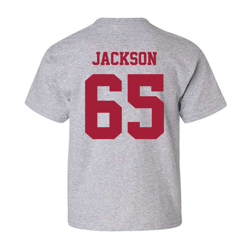 Oklahoma - NCAA Football : Jayden Jackson - Classic Shersey Youth T-Shirt-1