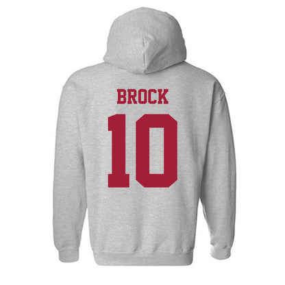 Oklahoma - NCAA Baseball : Brendan Brock - Classic Shersey Hooded Sweatshirt-1