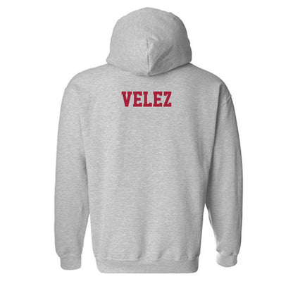 Oklahoma - NCAA Men's Gymnastics : Francisco Velez - Classic Shersey Hooded Sweatshirt-1