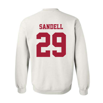 Oklahoma - NCAA Football : Tate Sandell - Classic Shersey Crewneck Sweatshirt-1