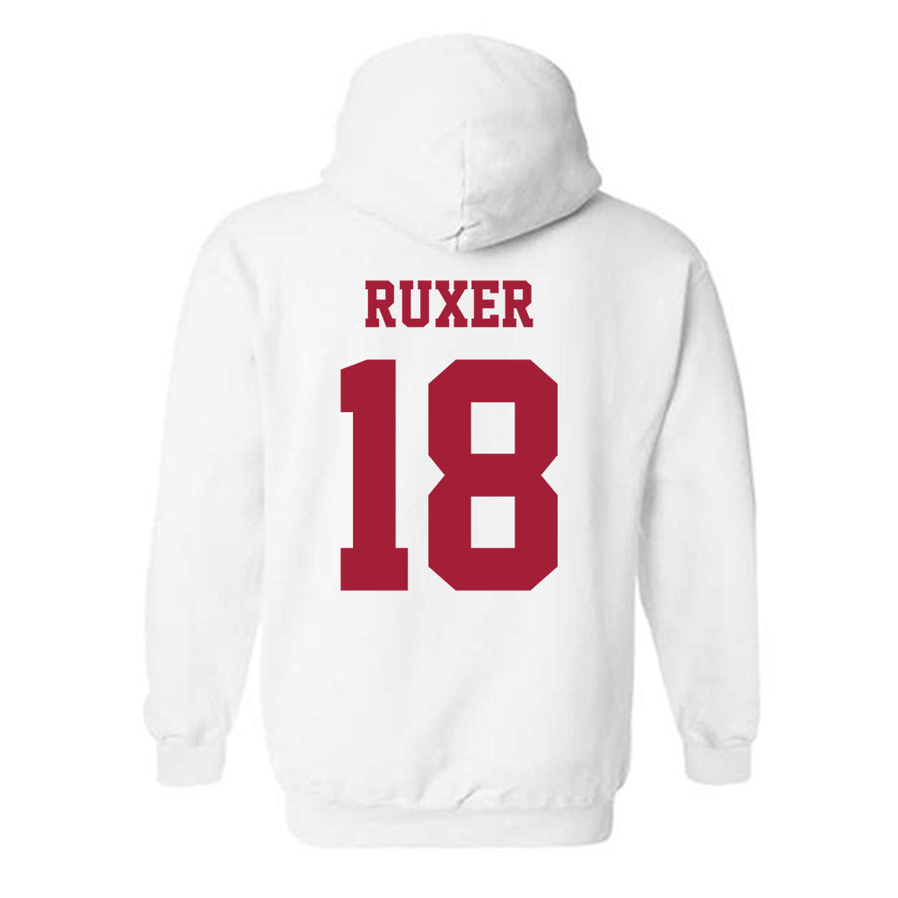 Oklahoma - NCAA Football : Tyler Ruxer - Classic Shersey Hooded Sweatshirt-1
