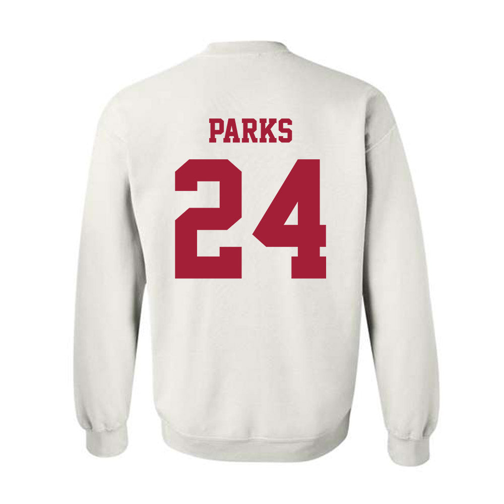 Oklahoma - NCAA Women's Basketball : Keeley Parks - Classic Shersey Crewneck Sweatshirt-1