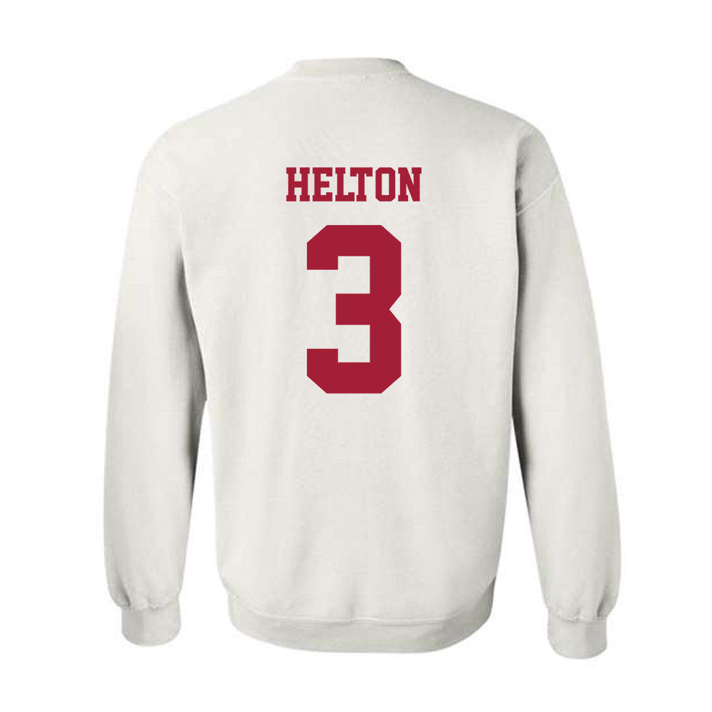 Oklahoma - NCAA Softball : Chaney Helton - Classic Shersey Crewneck Sweatshirt-1