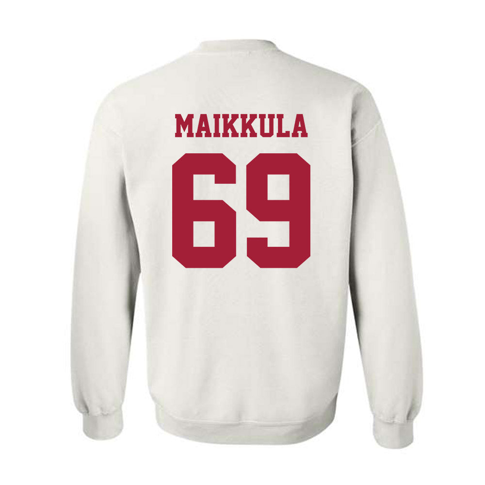 Oklahoma - NCAA Football : Jake Maikkula - Classic Shersey Crewneck Sweatshirt-1