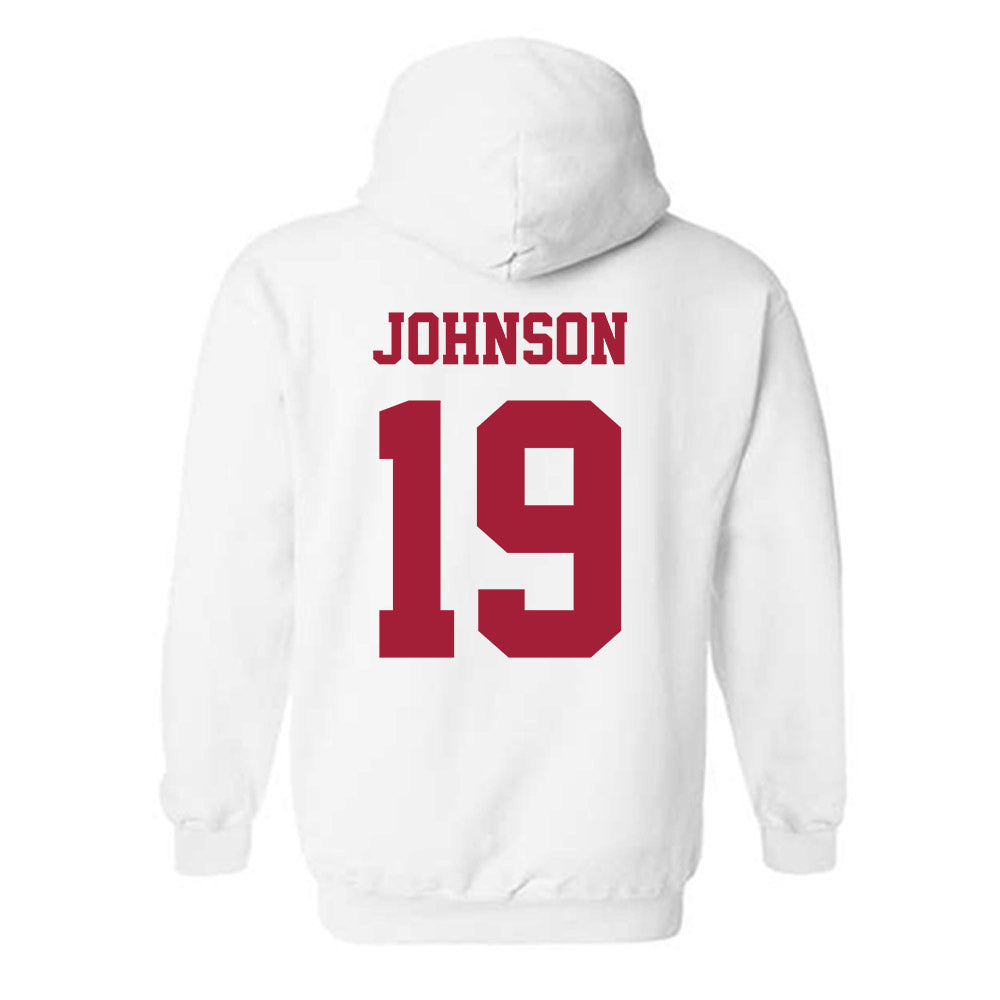 Oklahoma - NCAA Football : Jacobe Johnson - Classic Shersey Hooded Sweatshirt-1