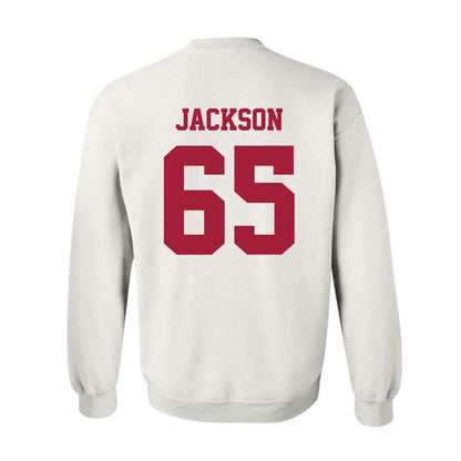 Oklahoma - NCAA Football : Jayden Jackson - Classic Shersey Crewneck Sweatshirt-1
