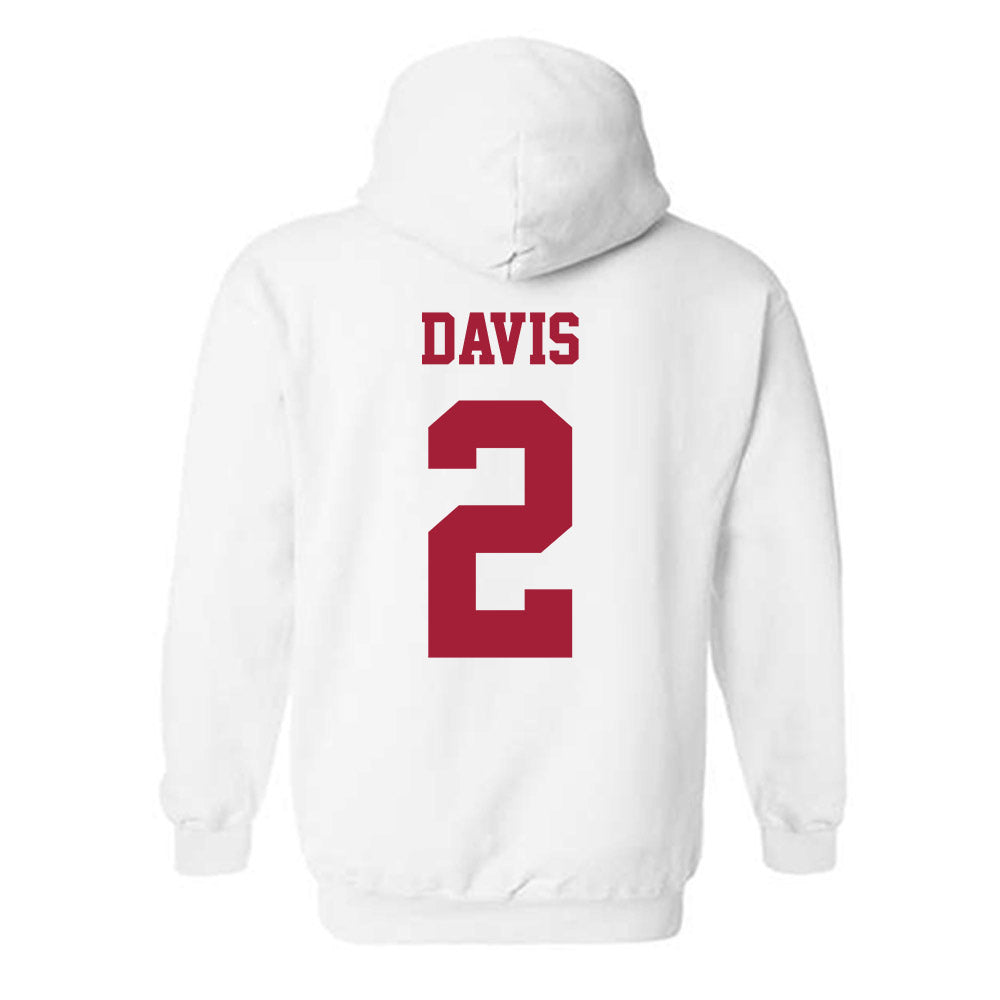 Oklahoma - NCAA Baseball : Myles Davis - Classic Shersey Hooded Sweatshirt-1