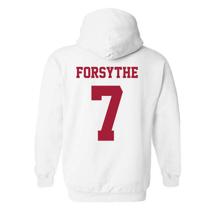 Oklahoma - NCAA Men's Basketball : Dayton Forsythe - Classic Shersey Hooded Sweatshirt-1