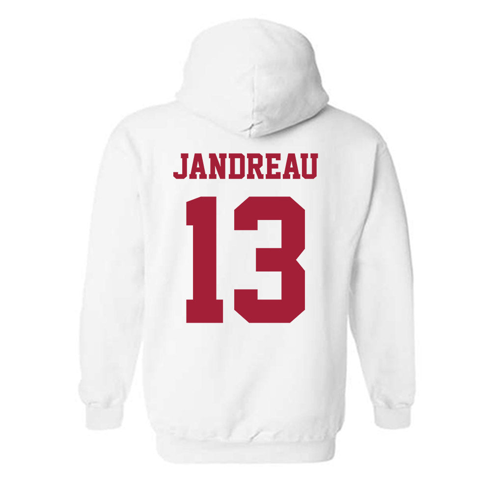Oklahoma - NCAA Football : Niko Jandreau - Classic Shersey Hooded Sweatshirt-1