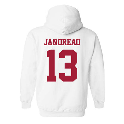 Oklahoma - NCAA Football : Niko Jandreau - Classic Shersey Hooded Sweatshirt-1