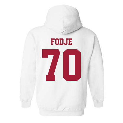 Oklahoma - NCAA Football : Ryan Fodje - Classic Shersey Hooded Sweatshirt-1