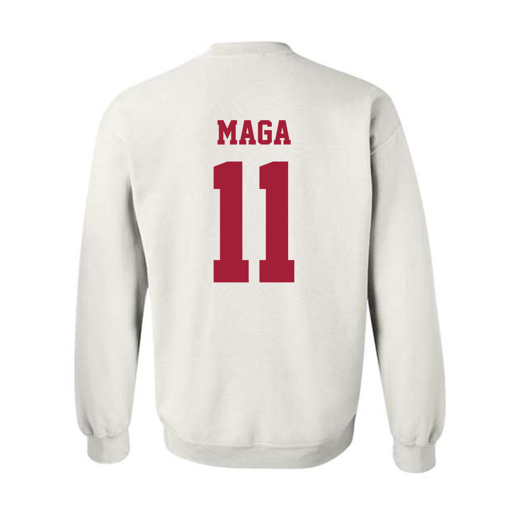 Oklahoma - NCAA Women's Volleyball : Avaya Maga - Classic Shersey Crewneck Sweatshirt-1