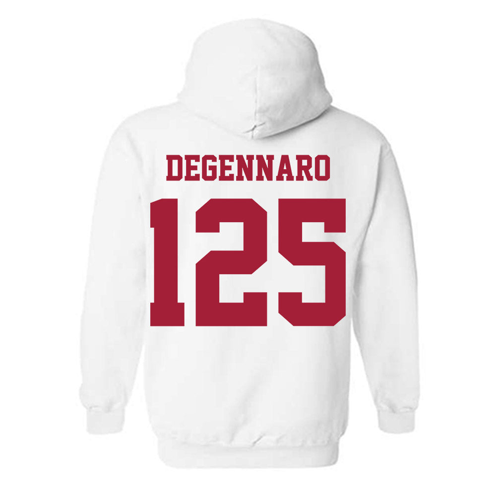 Oklahoma - NCAA Wrestling : Sebastian Degennaro - Classic Shersey Hooded Sweatshirt-1