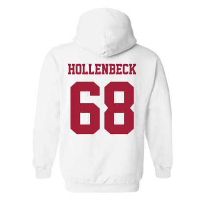Oklahoma - NCAA Football : Owen Hollenbeck - Classic Shersey Hooded Sweatshirt-1