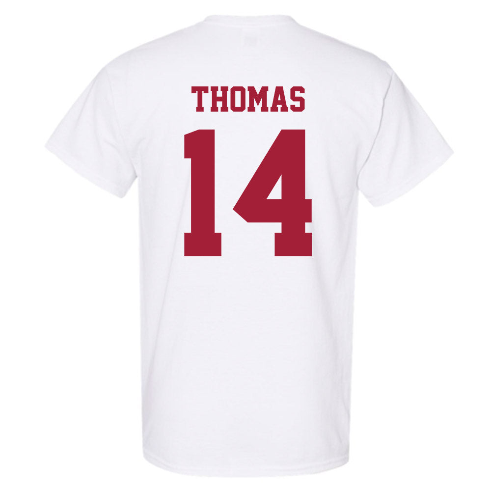 Oklahoma - NCAA Football : Elijah Thomas - Classic Shersey T-Shirt-1