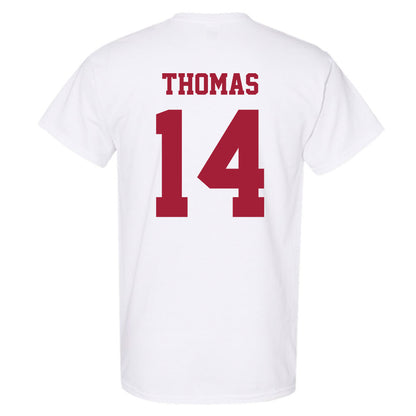 Oklahoma - NCAA Football : Elijah Thomas - Classic Shersey T-Shirt-1