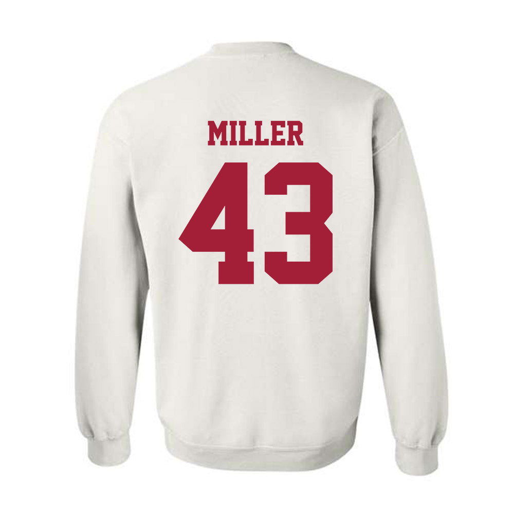 Oklahoma - NCAA Football : Grayson Miller - Classic Shersey Crewneck Sweatshirt-1