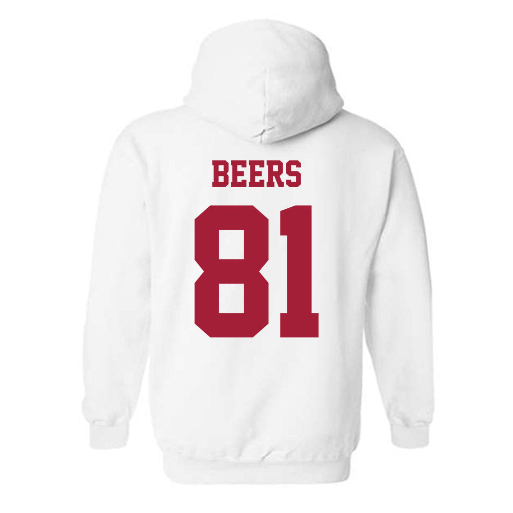 Oklahoma - NCAA Football : Rocky Beers - Classic Shersey Hooded Sweatshirt-1