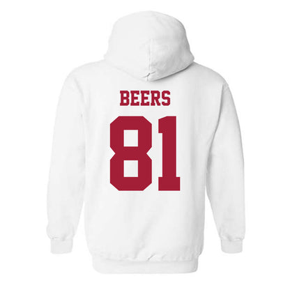 Oklahoma - NCAA Football : Rocky Beers - Classic Shersey Hooded Sweatshirt-1