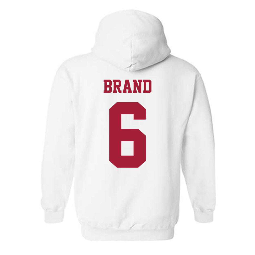 Oklahoma - NCAA Women's Volleyball : McKenna Brand - Classic Shersey Hooded Sweatshirt-1