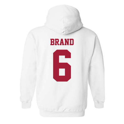 Oklahoma - NCAA Women's Volleyball : McKenna Brand - Classic Shersey Hooded Sweatshirt-1