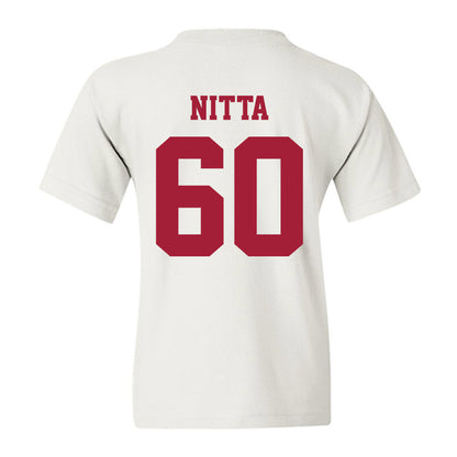 Oklahoma - NCAA Football : Caleb Nitta - Classic Shersey Youth T-Shirt-1