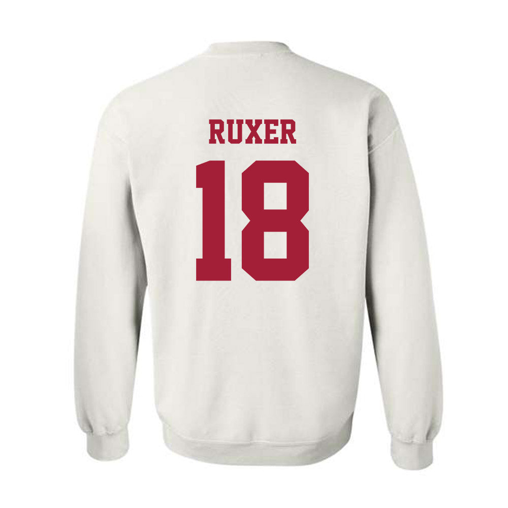 Oklahoma - NCAA Football : Tyler Ruxer - Classic Shersey Crewneck Sweatshirt-1