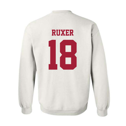 Oklahoma - NCAA Football : Tyler Ruxer - Classic Shersey Crewneck Sweatshirt-1